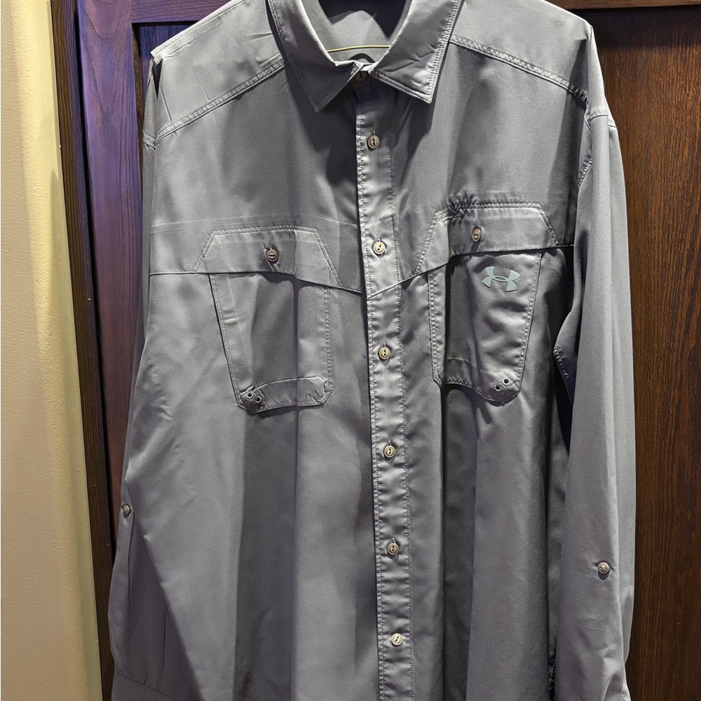 Under Armour Brown HeatGear Shirt